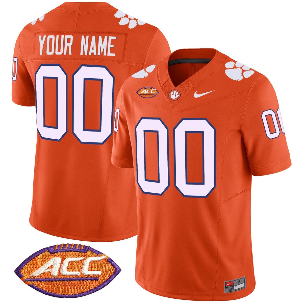 Custom Clemson Tigers Jersey Name, Number 2025 Vapor Limited Stitched - Image 5