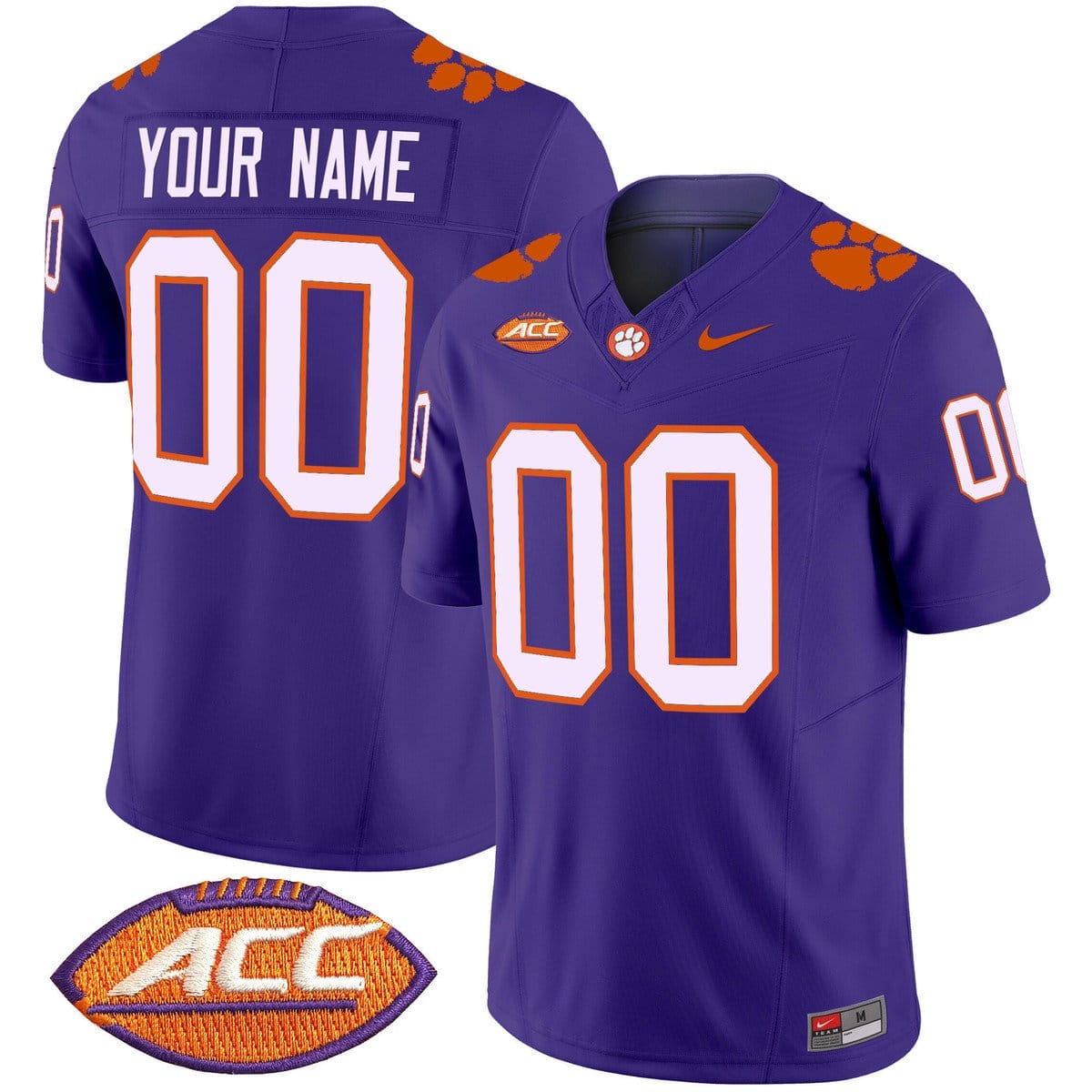 Custom Clemson Tigers Jersey Name, Number 2025 Vapor Limited Stitched - Image 6
