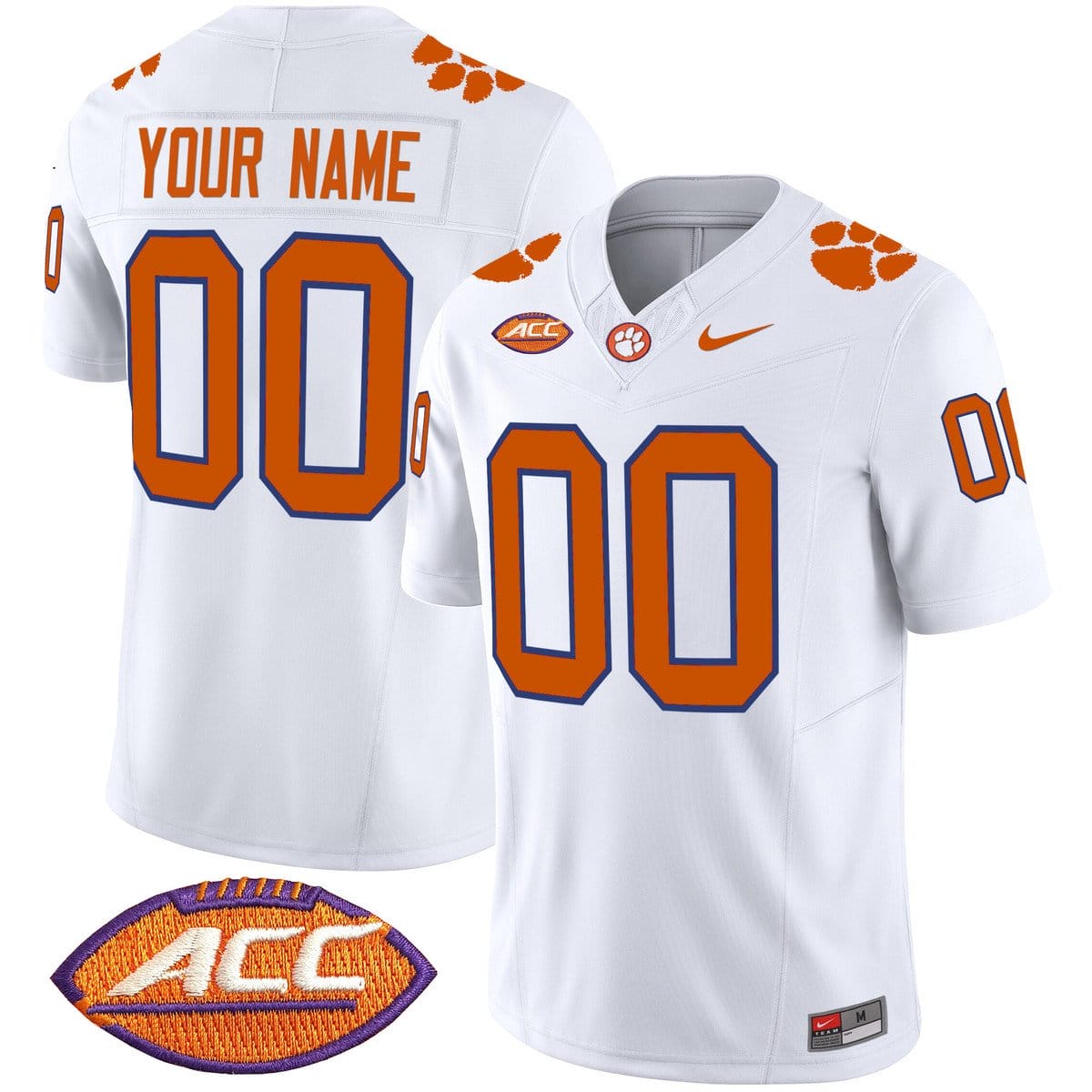 Custom Clemson Tigers Jersey Name, Number 2025 Vapor Limited Stitched - Image 2