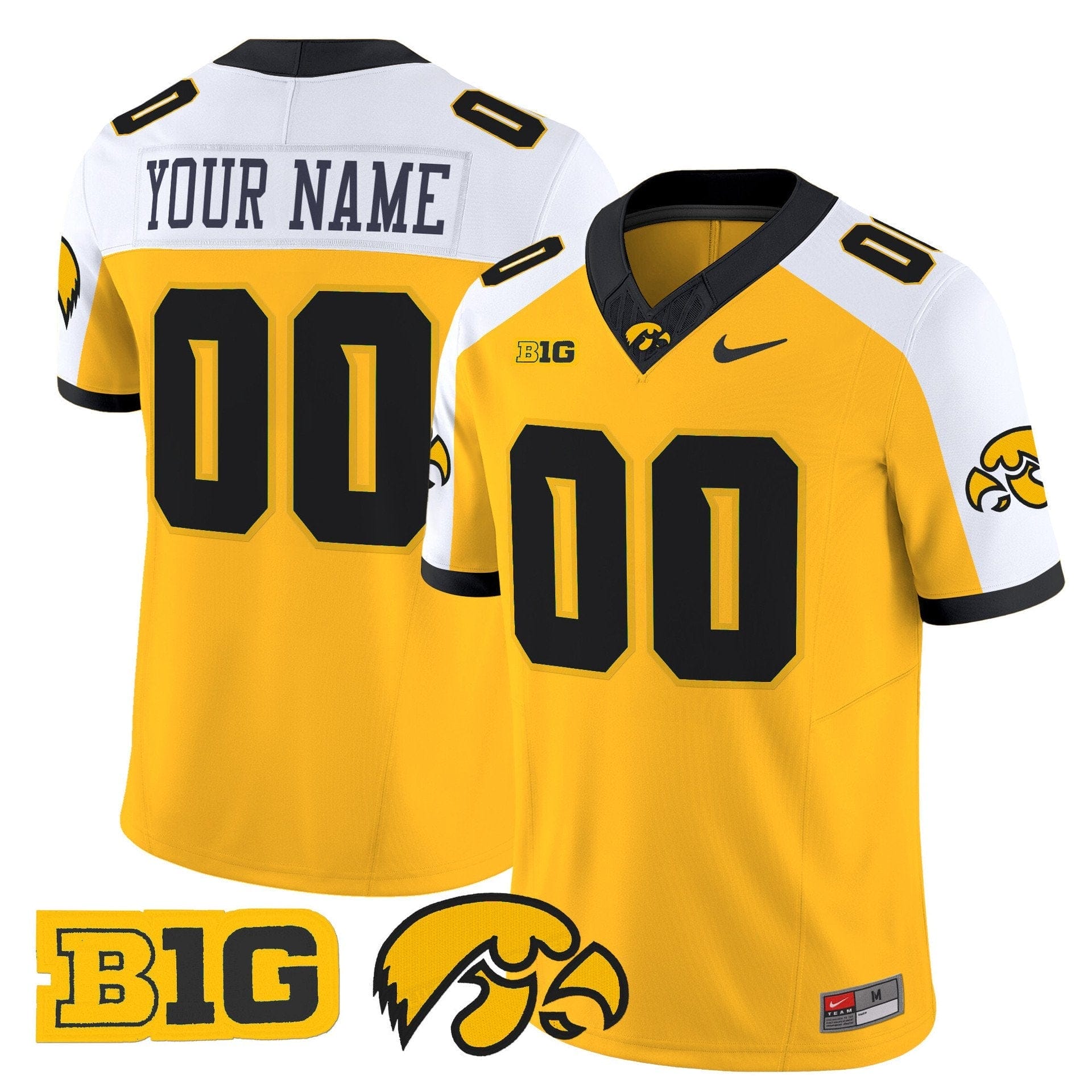 Custom Iowa Hawkeyes Jersey Name, Number  2025 Limited Stitched - Image 4