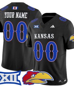 Custom Kansas Jayhawks Jersey Name, Number 2025 Limited Stitched