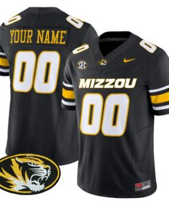 Custom Missouri Tigers Jersey Name, Number 2025 Vapor Limited Stitched