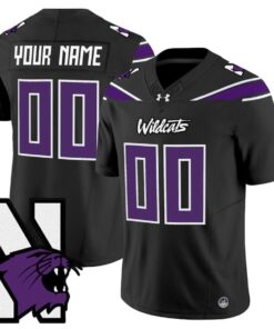 Custom Northwestern Wildcats Jersey Name, Number Honoring 95 Stitched