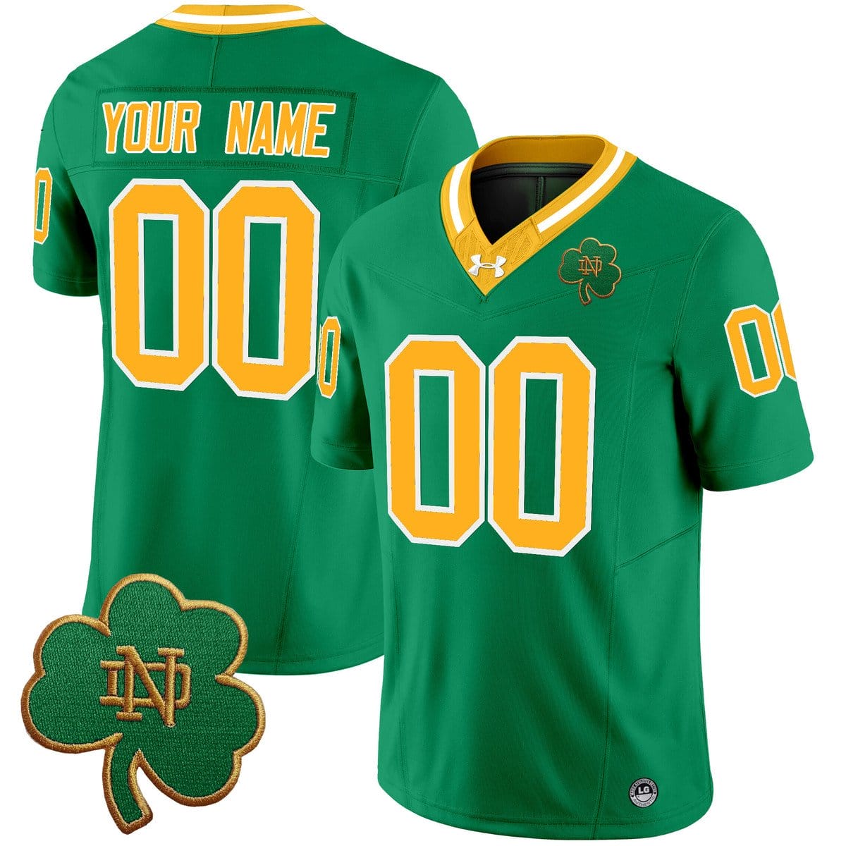 Custom Notre Dame Jersey Name, Number 2025 Vapor Limited V3 Stitched - Image 4