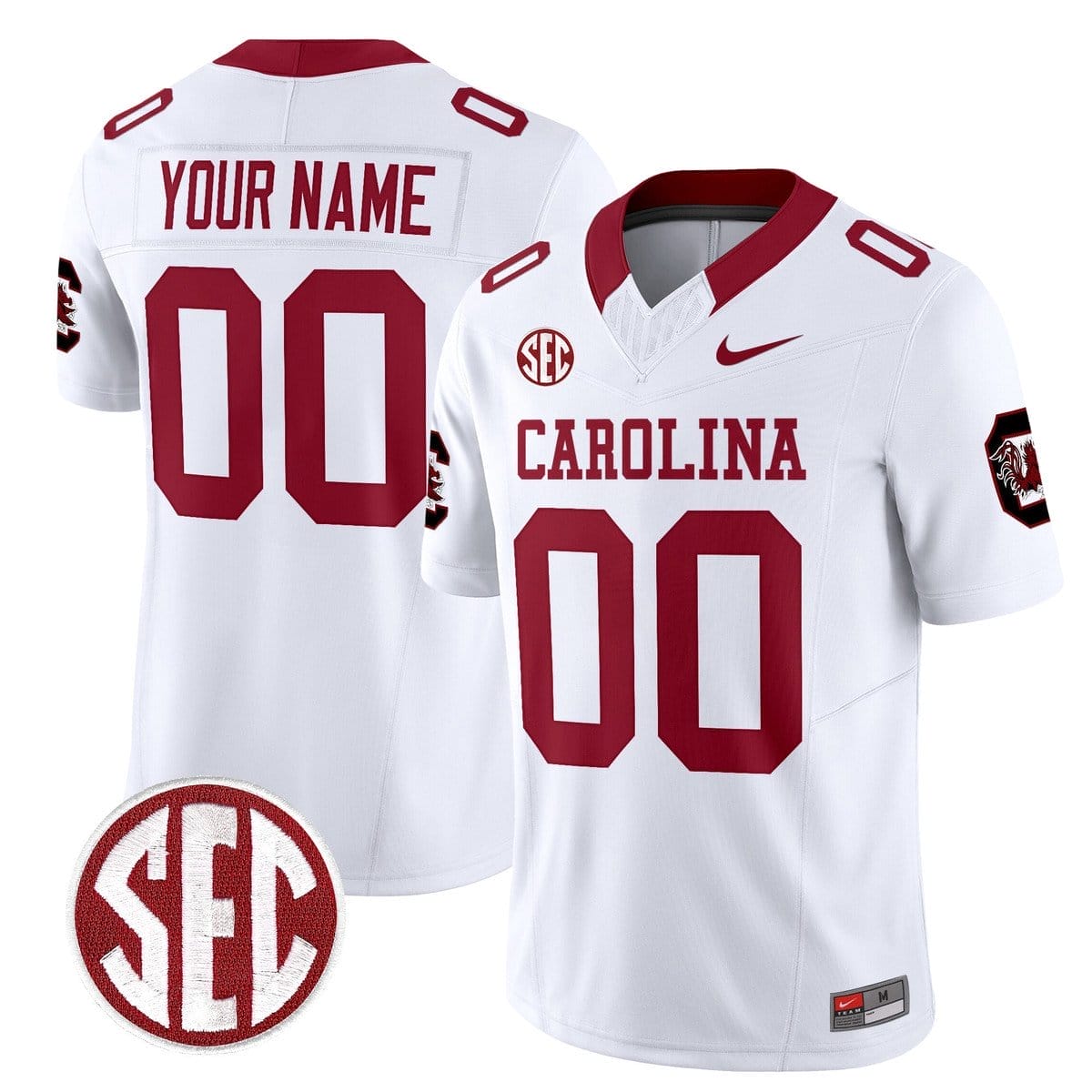 Custom South Carolina Gamecocks Jersey 1980 Throwback Rebrand 2026 2 Custom South Carolina Gamecocks Jersey 1980 Throwback Rebrand 2026 - Image 2