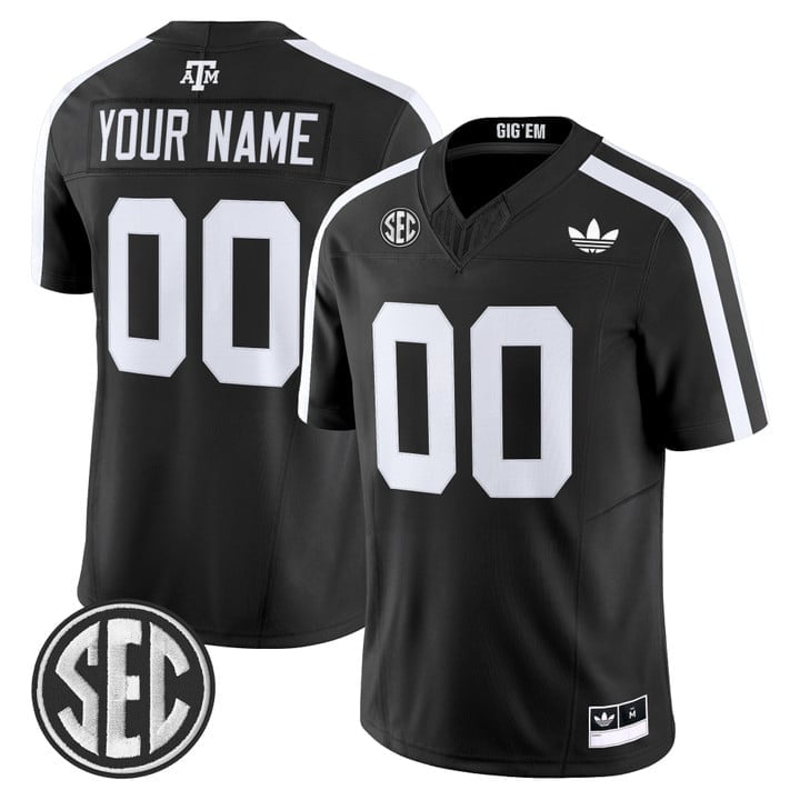 Custom Texas A&M Aggies Jersey Name, Number 2025 Vapor V2 Stitched