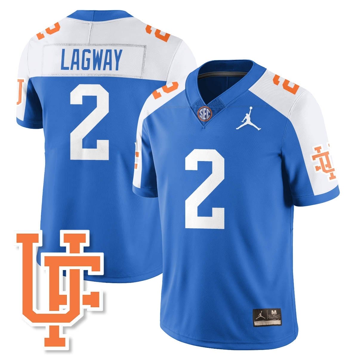 DJ Lagway Jersey 2 Florida Gators Bring Back 1960s Throwback Stitched Blue Alter