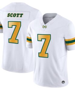 Alternative view of DJ Scott Jersey #7 North Dakota State Bison Vapor Limited Stitched