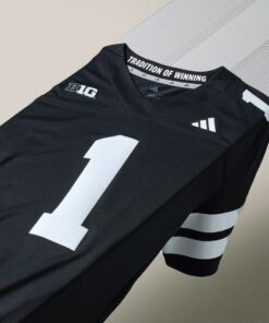 Nebraska Football 2025 "Blackout" Jersey - All Stitched 31 Dark mode activated Shop the Blackout Collection now at the link in our bio