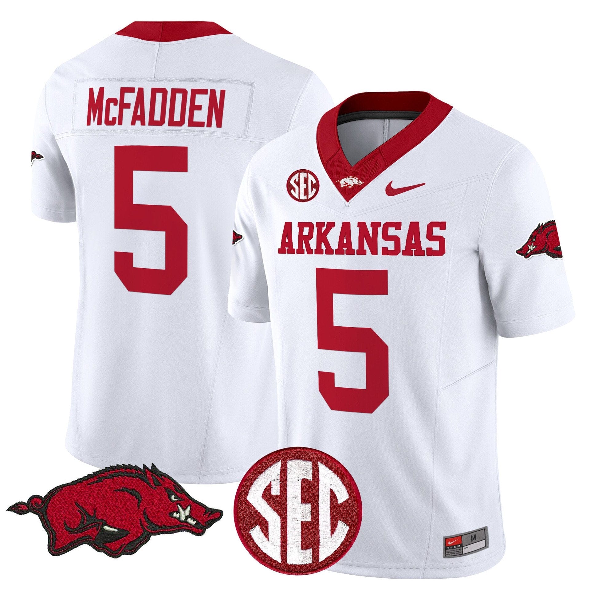 Darren McFadden Jersey #5 Arkansas Razorbacks Limited Stitched - Image 2
