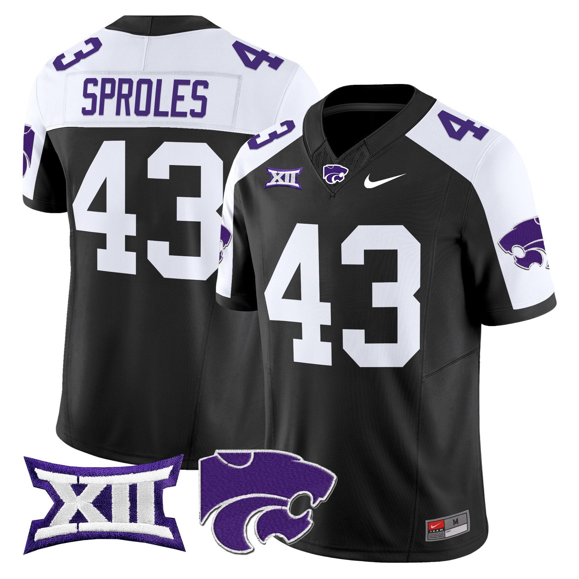 Darren Sproles Jersey #43 Kansas State Wildcats 2025 Limited Stitched - Image 3