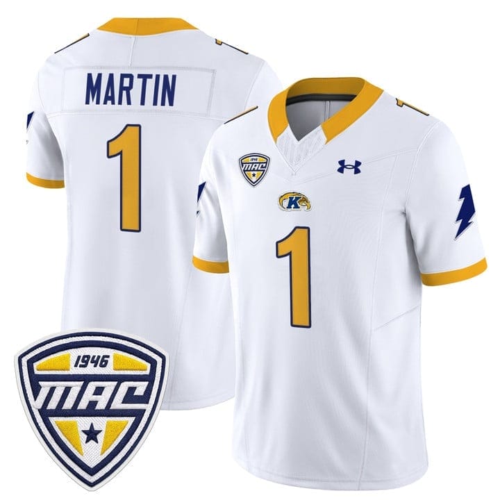 Dashawn Martin Jersey #1 Kent State Golden Flashes 2025 Stitched - Image 2
