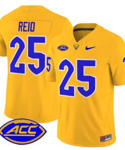 Desmond Reid Jersey #25 Pittsburgh Panthers 2025 Limited Stitched 6 Desmond Reid Jersey 25 Pittsburgh Panthers 2025 Limited Stitched Gold d337355b c75d 42f8 bb3e 7d2093b309d4