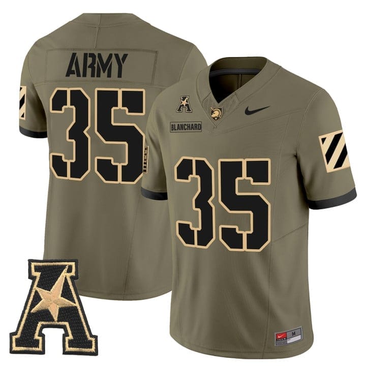 Doc Blanchard Jersey #35 Army Black Knights 2025 Vapor Stitched - Image 3