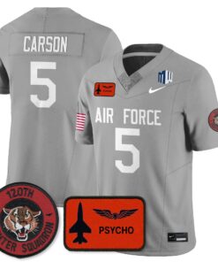 Dylan Carson Jersey 5 Air Force 2025 Honor F 16 Stitched 120th Fighter
