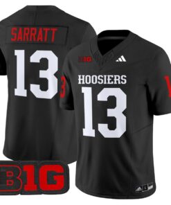 Elijah Sarratt Jersey #13 Indiana Hoosiers 2025 Limited Stitched