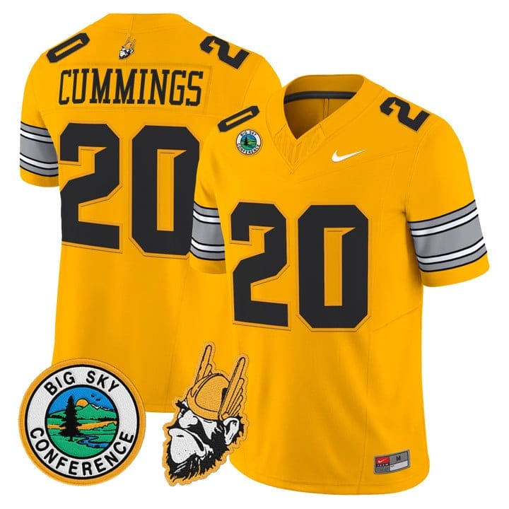 Elisha Cummings Jersey #20 Idaho Vandals 1975 Throwback Limited Stitched - Image 5