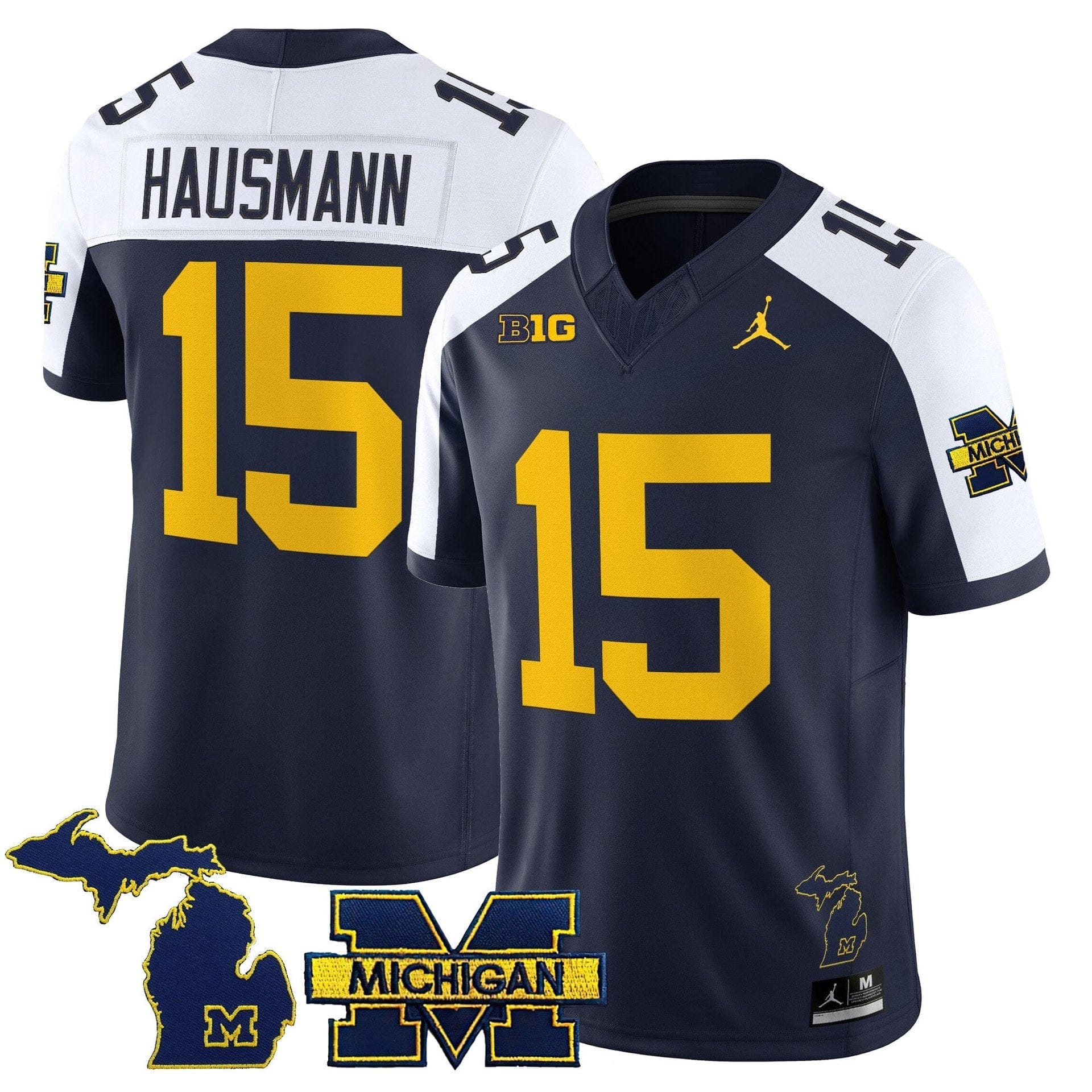 Ernest Hausmann Jersey #15 Michigan Wolverines 2025 Limited V2 Stitched - Image 4