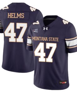 George Helms Jersey #47 Montana State Bobcat Football 2025 Stitched 5 George Helms Jersey 47 2025 Stitched Navy a0038314 2ee7 4086 8c04 76c89d4f0bd8