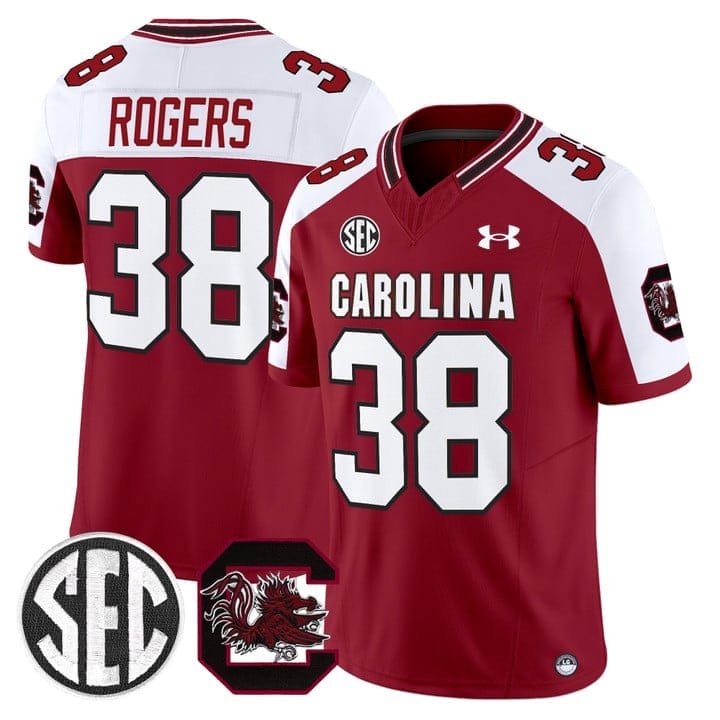 George Rogers Jersey #38 South Carolina Gamecocks 2025 Stitched 4 George Rogers Jersey #38 South Carolina Gamecocks 2025 Stitched - Image 4