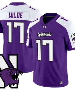 Griffin Wilde Jersey #17 Northwestern Wildcats Honoring 95 Vapor Limited Stitched 8 Griffin Wilde 95 Stitched Purple Alter