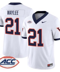 Harrison Waylee Jersey #21 Virginia Cavaliers 1995 Throwbacks Stitched