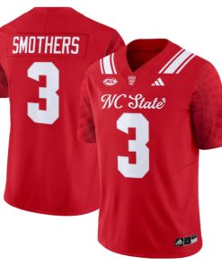 Hollywood Smothers Jersey #3 NC State Wolfpack City of Oaks 2025 Stitched