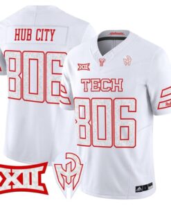Hub City Jersey 8or Stitched White