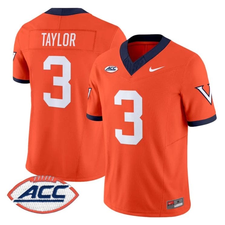 J'Mari Taylor Jersey #3 Virginia Cavaliers 1995 Throwbacks Stitched - Image 4