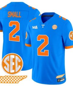 Jabari Small Jersey #2 Tennessee Volunteers Blue Blaze Edition Stitched
