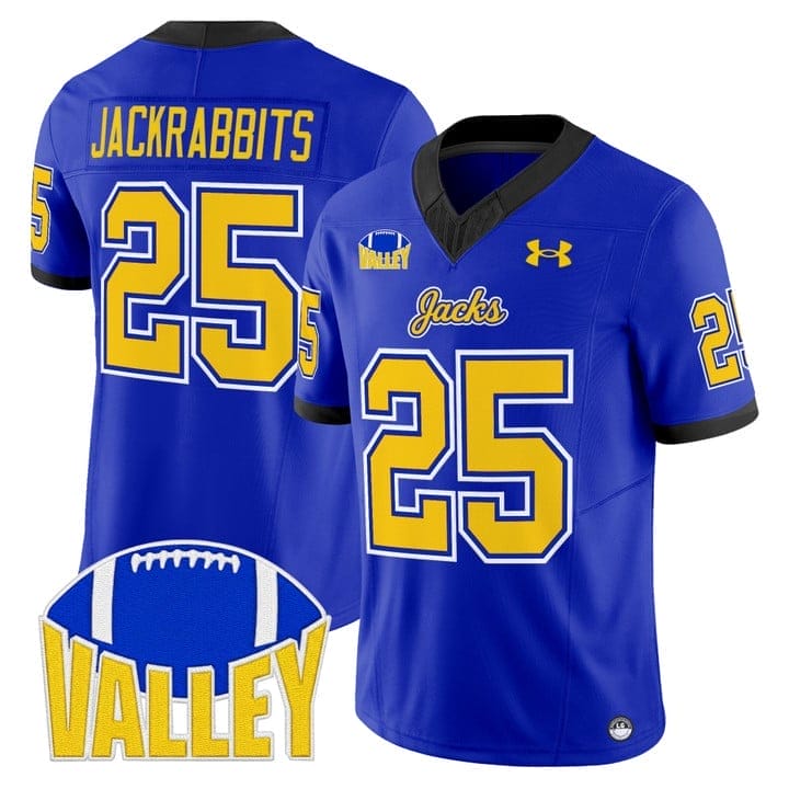 Jackrabbits Jersey #25 South Dakota State Jackrabbits 2025 Stitched 4 Jackrabbits Jersey #25 South Dakota State Jackrabbits 2025 Stitched - Image 4