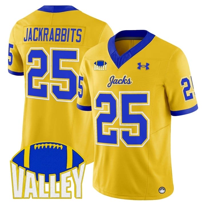 Jackrabbits Jersey #25 South Dakota State Jackrabbits 2025 Stitched 5 Jackrabbits Jersey #25 South Dakota State Jackrabbits 2025 Stitched - Image 5