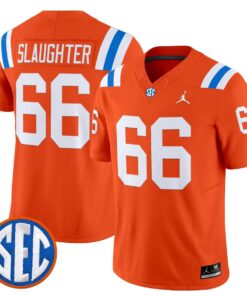 Jake Slaughter Jersey 66 Florida Gators 1960s Throwback Vapor Limited Orange 9ef98742 c7b3 4376 a183 befff8246b8c