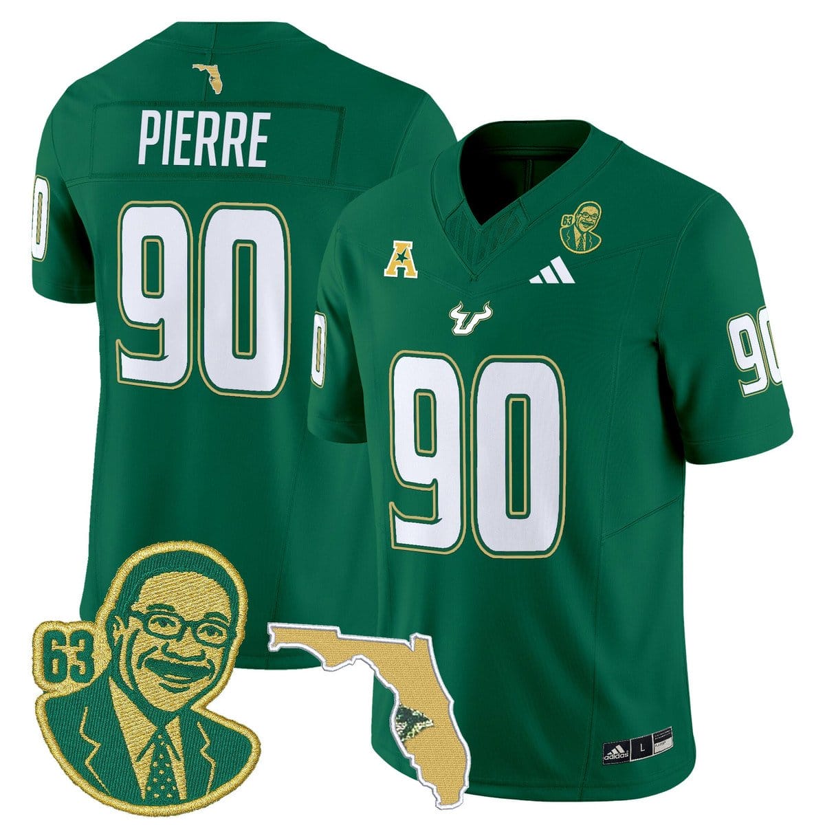Jason Pierre Jersey #90 South Florida Bulls Lee Roy Selmon Legacy - Image 5