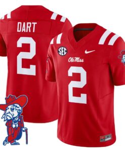 Jaxson Dart Jersey 2 Ole Miss Rebels 2025 Limited V2 Stitched Red 37cce90f 3ac4 47bc 9f88 7b540365658d