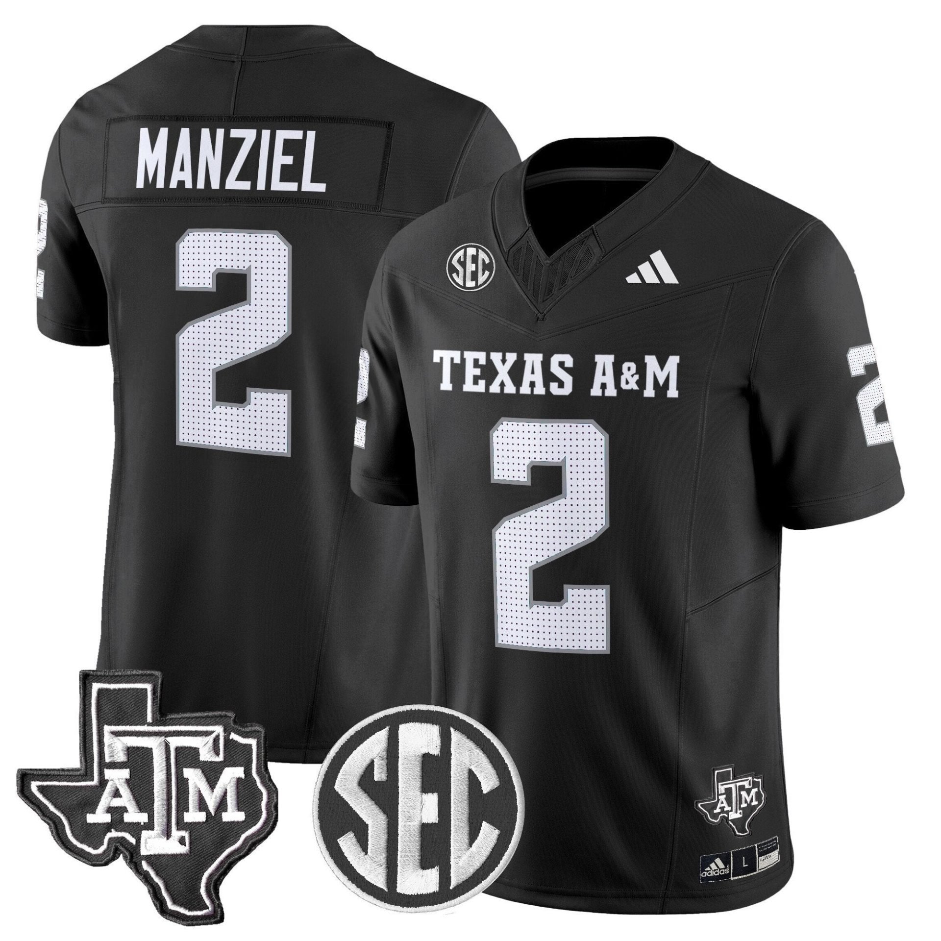 Johnny Manziel Jersey 2 Texas A M Aggies 2025 Vapor Stitched Black 4c662b99 28cf 4267 89e2 fe2a503a5181