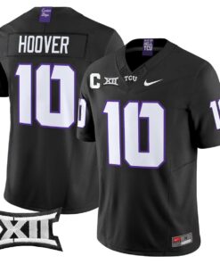 Josh Hoover Jersey #10 TCU Horned Frogs 2025 Vapor Limited Stitched