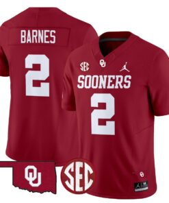 Jovantae Barnes Jersey #2 Oklahoma Sooners 2025 Limited Stitched 8 Jovantae Barnes Jersey 2 Oklahoma Sooners 2025 Limited Stitched Crimson 90cbb4eb 74b1 4627 ba5b 17550b5546c7