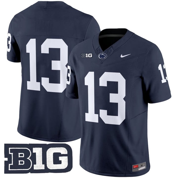 Kaytron Allen Jersey #13 No Name Penn State Nittany Lions 2025 Stitched - Image 2