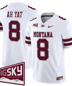 Alternative view of Keali'i Ah Yat Jersey #8 Montana Grizzlies 2025 Vapor Limited Stitched