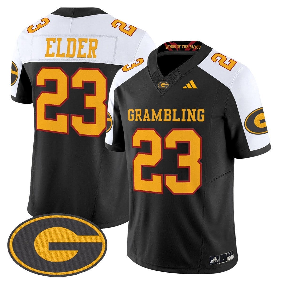Keilon Elder Jersey #23 Grambling Tigers 2025 Vapor Limited Stitched 2 Keilon Elder Jersey #23 Grambling Tigers 2025 Vapor Limited Stitched - Image 2