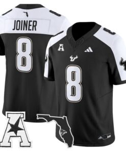 Kelley Joiner Jersey 8 South Florida Bulls 2025 Vapor Limited Stitched Black Alter