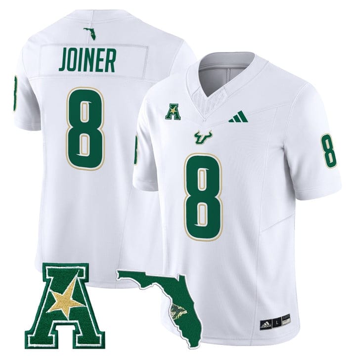 Kelley Joiner Jersey #8 South Florida Bulls 2025 Vapor Limited Stitched - Image 2