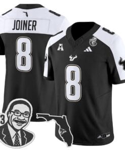 Kelley Joiner Jersey #8 South Florida Bulls Lee Roy Selmon Legacy 7 Kelley Joiner Jersey 8 South Florida Bulls Lee Roy Selmon Legacy Black Alter