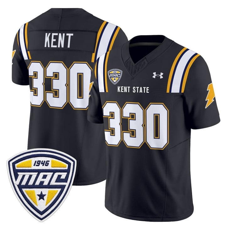 Kent Jersey 330 Kent State Golden Flashes 2025 Limited Stitched Dark Navy 840ed0ae 336d 4dbb 9a37 e1e18042ff46