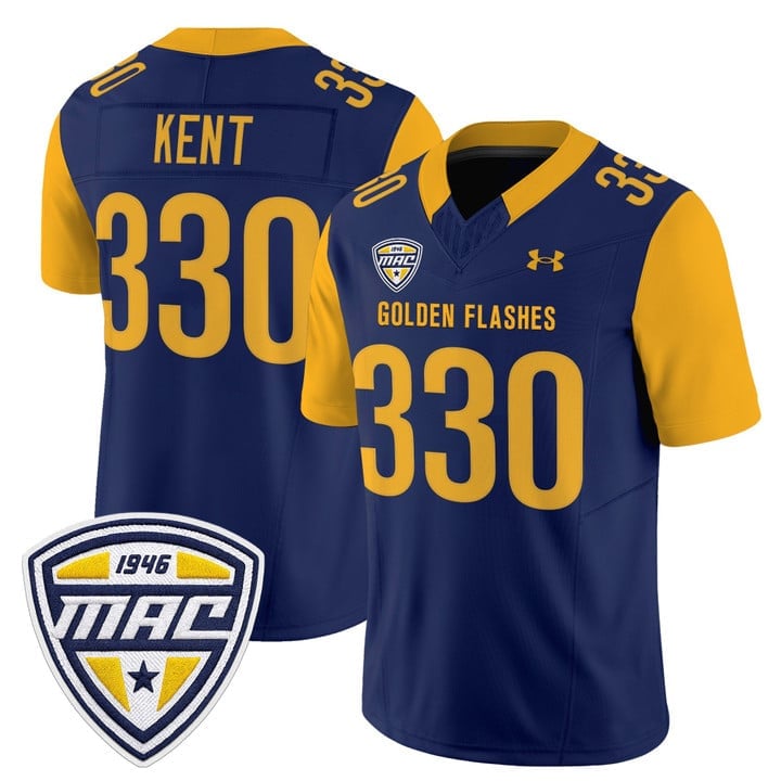 Kent Jersey #330 Kent State Golden Flashes 2025 Limited Stitched - Image 5