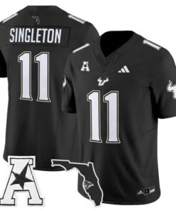 Keshaun Singleton Jersey #11 South Florida Bulls 2025 Limited Stitched