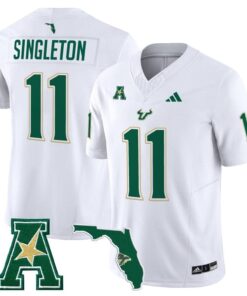 Alternative view of Keshaun Singleton Jersey #11 South Florida Bulls 2025 Limited Stitched