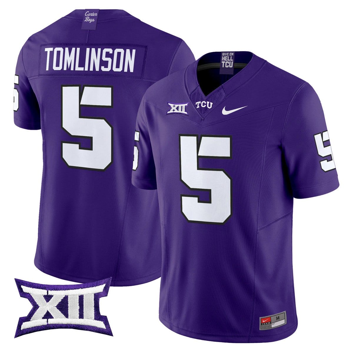 LaDainian Tomlinson Jersey #5 TCU Horned Frogs 2025 Limited Stitched - Image 5