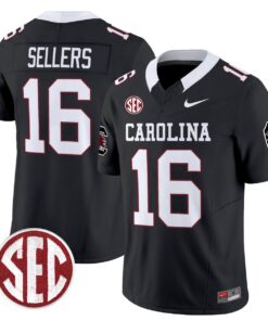 LaNorris Sellers Jersey #16 Carolina 1980 Throwback Rebrand 2026
